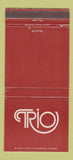 Matchbook Cover - Trio Southfield MI 30 Strike