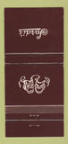 Matchbook Cover - Sardi's New York City 30 Strike