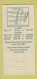 Matchbook Cover - Ram's Head Inn Absecon NJ 30 Strike