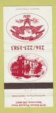 Matchbook Cover - Spread Eagle Tavern Hanoverton OH 30 Strike