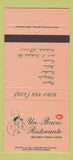 Matchbook Cover - Un Bacio Ristorante Italian Scottsdale AZ #1 30 Strike
