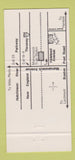 Matchbook Cover - Chef Antonio Restaurant Italian Mamaroneck NY 30 Strike