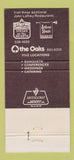 Matchbook Cover - Old Mill Restaurant Waterford MI 30 Strike