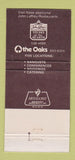 Matchbook Cover - Old Mill Restaurant Waterford MI 30 Strike
