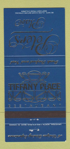 Matchbook Cover - Tiffany Place Peters Place Kirwan Heights PA 30 Strike
