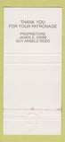 Matchbook Cover - American Bistro Morton PA 30 Strike
