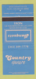 Matchbook Cover - Country Epicure Novi MI 30 Strike