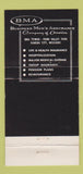 Matchbook Cover - Skyline Room BMA Tower Kansas City MO 30 Strike