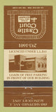 Matchbook Cover - Castle Court Restaurant Agincourt ON 30 Strike
