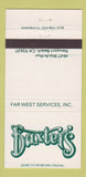 Matchbook Cover - Baxter's Newport Beach CA 30 Strike