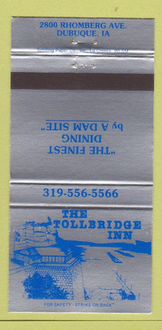 Matchbook Cover - Tollbridge Inn Dubuque IA 30 Strike