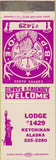 Matchbook Cover - Matchbook Cover Elks Club Ketchikan AK