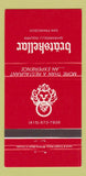 Matchbook Cover - Bratskellar Restaurant San Francisco CA 30 Strike