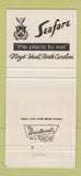 Matchbook Cover - Seafare Restaurant Nags Head NC 30 Strike