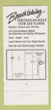 Matchbook Cover - Fishermen's Wharf Restaurant Pompano Beach FL 30 Strike