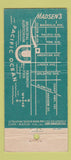 Matchbook Cover - Madsen's Restaurant Long Beach CA 21 Strike Feature