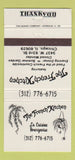 Matchbook Cover - French Kitchen Chicago IL 30 Strike
