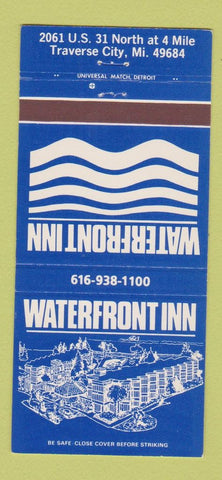 Matchbook Cover - Waterfront Inn Traverse City MI 30 Strike