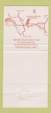 Matchbook Cover - Pleasanton Hotel CA 30 Strike