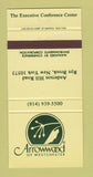 Matchbook Cover - Arrowhead of Westchester Rye Brook NY 30 Strike