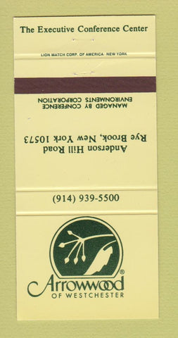 Matchbook Cover - Arrowhead of Westchester Rye Brook NY 30 Strike