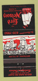Matchbook Cover - Lord Nelson Restaurant Burlington ON 30 Strike