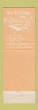 Matchbook Cover - Village Inn Fallbrook CA