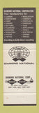 Matchbook Cover - Diamond National Lumber Sebastopol CA