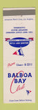 Matchbook Cover - Balboa Bay Club Newport Beach CA