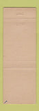 Matchbook Cover - Lakewood Pipe Coupling Paramount CA