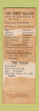 Matchbook Cover - The Pines Williams Resort Bass Lake CA WORN BACK