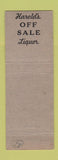 Matchbook Cover - Harold's New Casino Fontana CA
