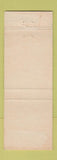 Matchbook Cover - 1960 Chevrolet Labun Dexter ME