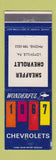 Matchbook Cover - 1967 Chevrolet Sheaffer Loysville PA