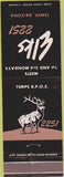 Matchbook Cover - Matchbook Cover Elks Club Tempe AZ