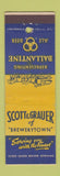 Matchbook Cover - Ballantine Beer Scott Grauer