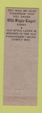 Matchbook Cover - Old Style Beer Bee's Tavern Madison WI