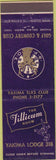 Matchbook Cover - Matchbook Cover Elks Club Yakima WA