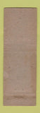 Matchbook Cover - Carling's Red Cap Ale Beer Cleveland OH WORN