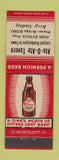 Matchbook Cover - Oltimer Beer Ate O Ate Tavern hamburgers Belleville IL