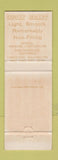 Matchbook Cover - Lucky Light Draft Beer Vancouver WA