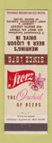 Matchbook Cover - Storz Beer Mehring's Liquor Grand Island NE?