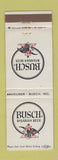 Matchbook Cover - Busch Beer Anheuser Busch