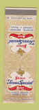 Matchbook Cover - Siner Beer Texas WEAR