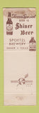 Matchbook Cover - Siner Beer Texas WEAR