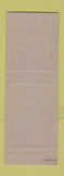 Matchbook Cover - Happy Jack's Men's Clothes OshKosh B'gosh Work Clothes SAMPLE