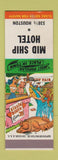 Matchbook Cover - Mid Ship Hotel hillbilly SAMPLE