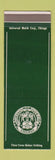 Matchbook Cover - University Club of Chicago IL SAMPLE