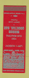 Matchbook Cover - Mirror Cocktail Bar Cristy's Providence RI SAMPLE