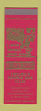 Matchbook Cover - Thelma's Double Bar Club Fort Worth TX SAMPLE